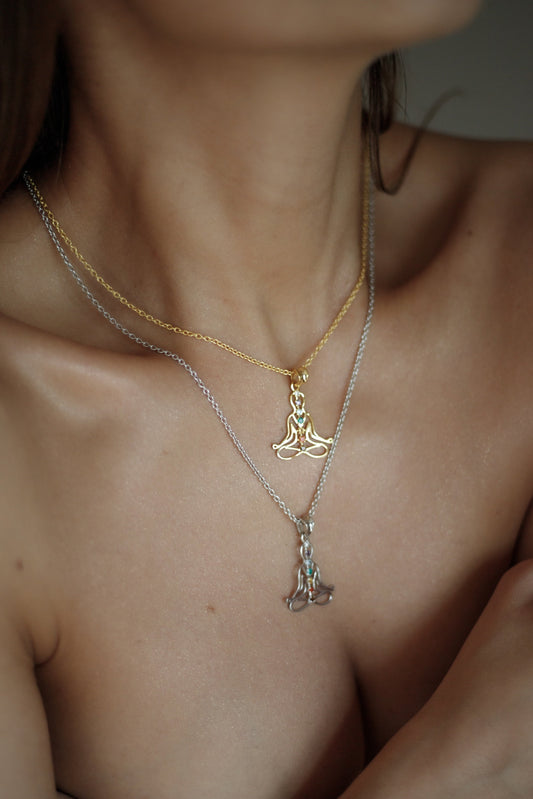 Sacred Balance Necklace-Gold