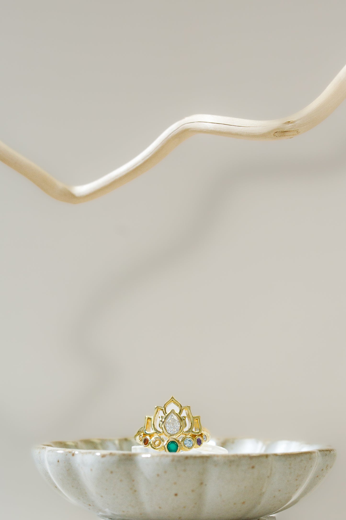 Lotus Bloom Ring-Gold