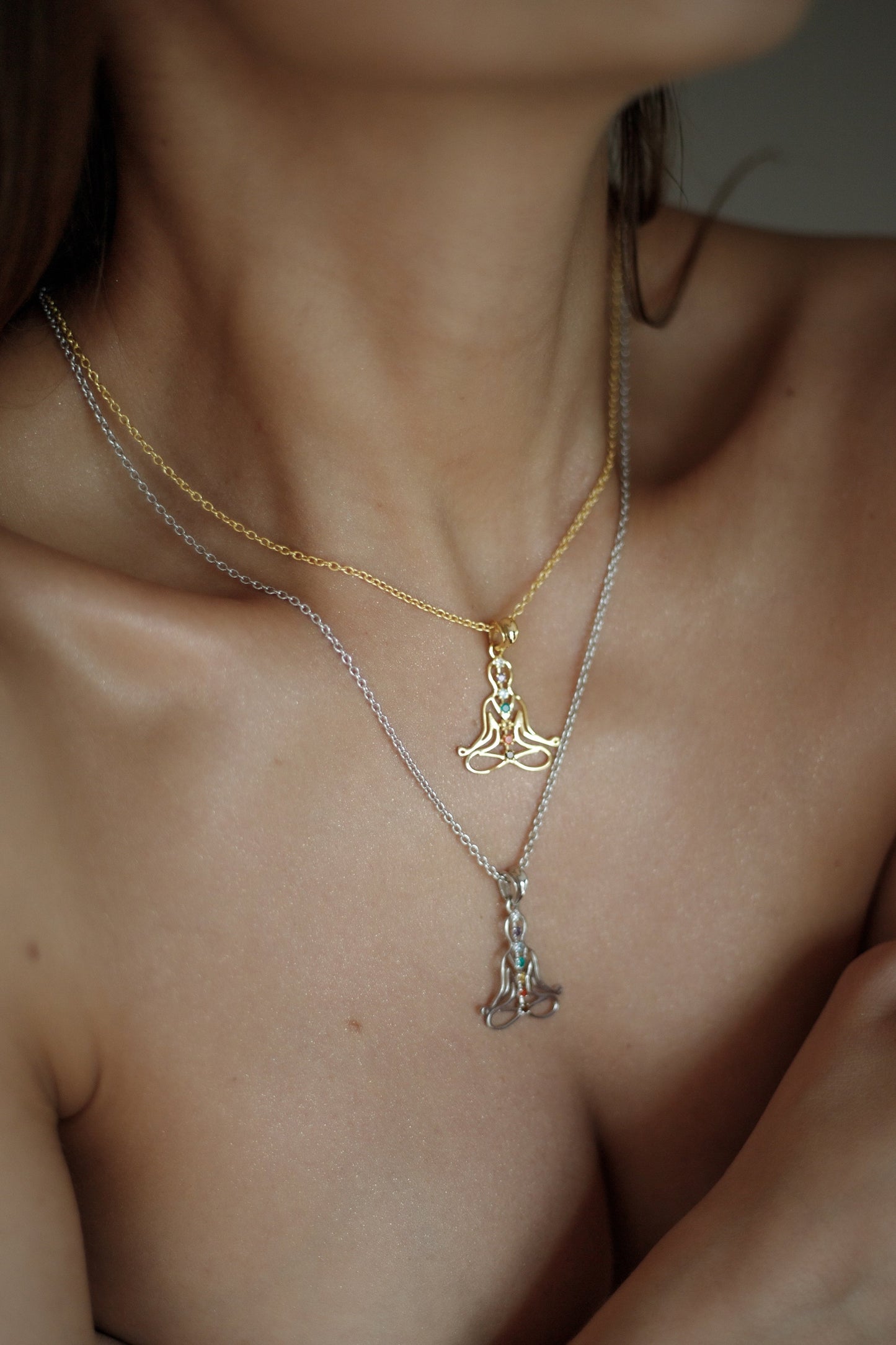 Sacred Balance Necklace-Gold