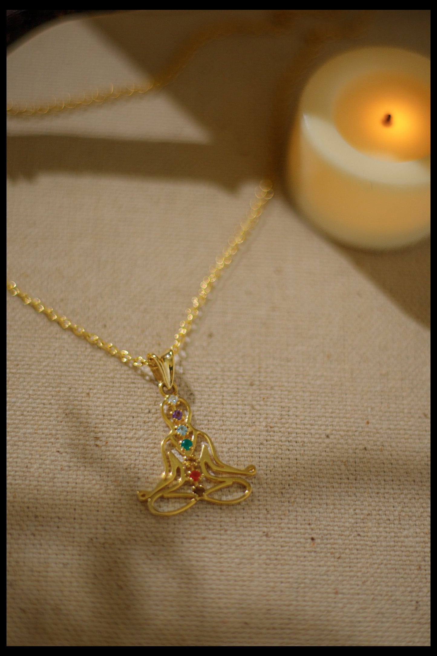 Sacred Balance Necklace-Gold