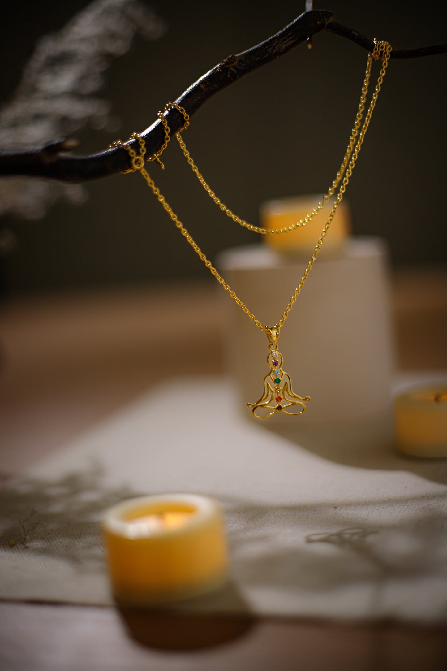 Sacred Balance Necklace-Gold