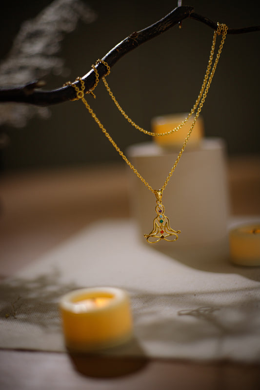 Sacred Balance Necklace-Gold